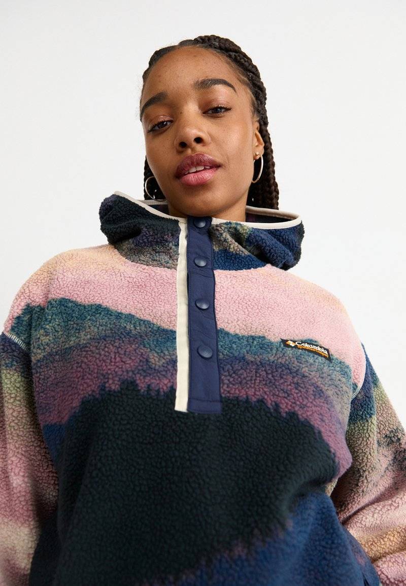 Columbia Columbia HELVETIA™ II PRINTED HOODIE - Hoodie - collegiate navy Super Sparpreis