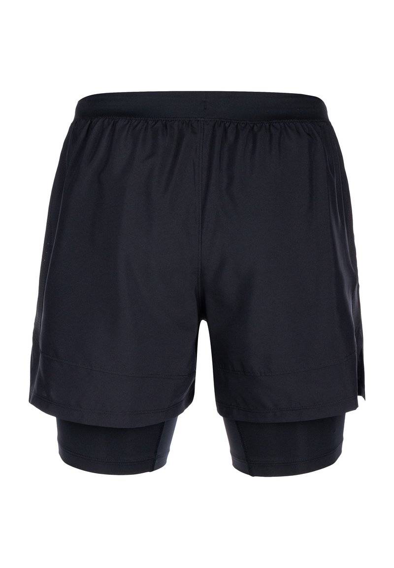 Under Armour Under Armour LAUNCH SHORTS 2-IN-1 - Sports shorts - black black reflective Letzte 2 Tage