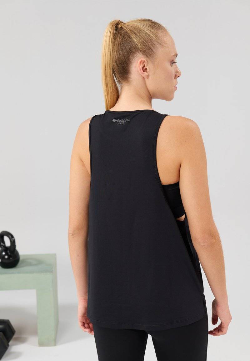 Even&Odd active Even&Odd active Top - black Bis zu 60% Rabatt