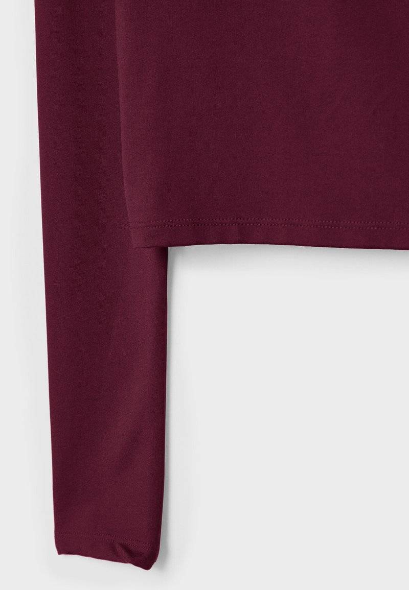 Stradivarius Stradivarius Long sleeved top - bordeaux Speichern exportieren