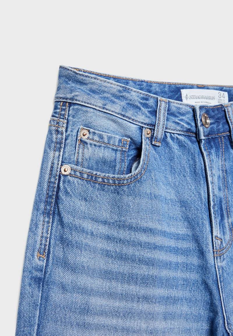 Stradivarius Stradivarius Straight leg jeans - light blue Im Verkauf