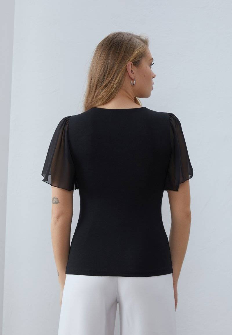 Anna Field Anna Field Print T-shirt - black 2025