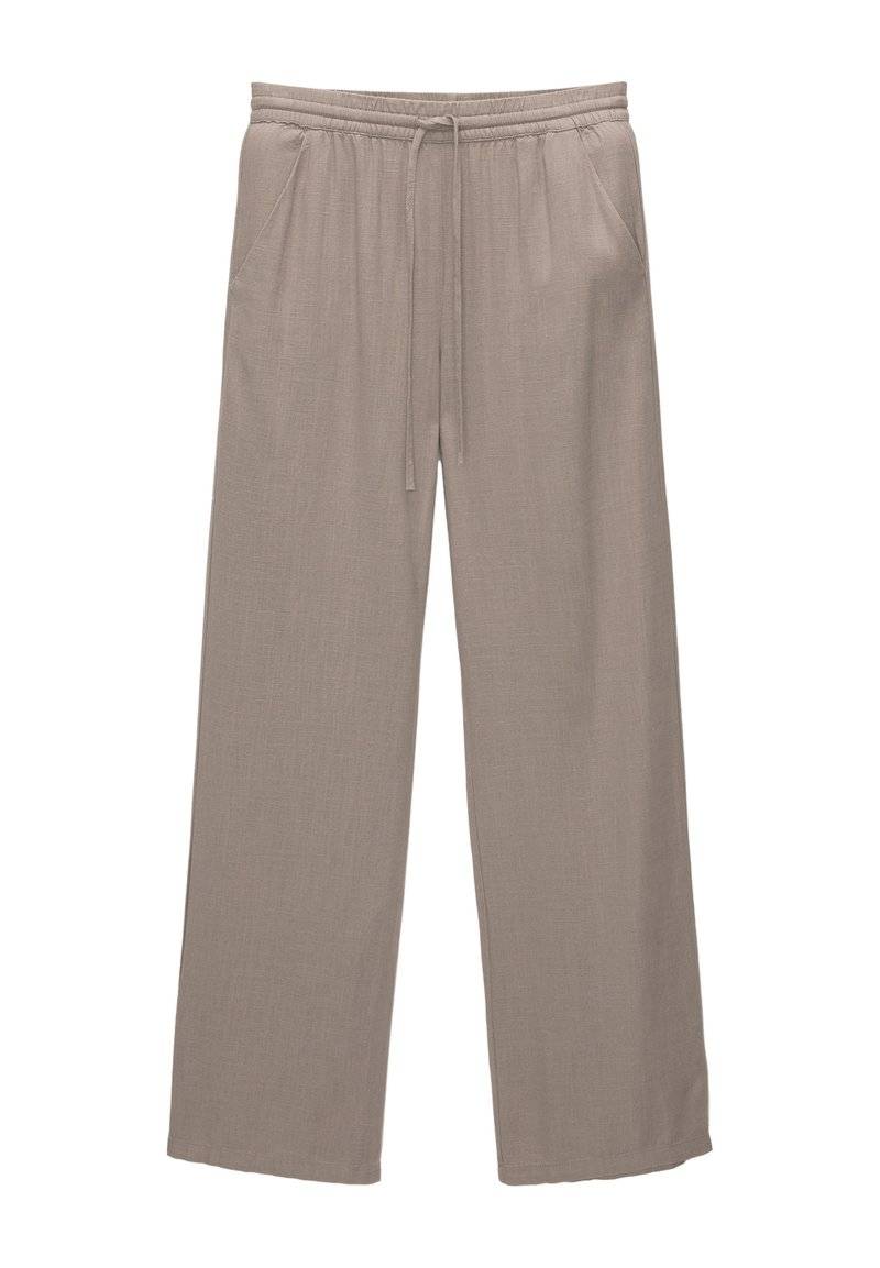 PULL&BEAR PULL&BEAR Trousers - stone Auslauf