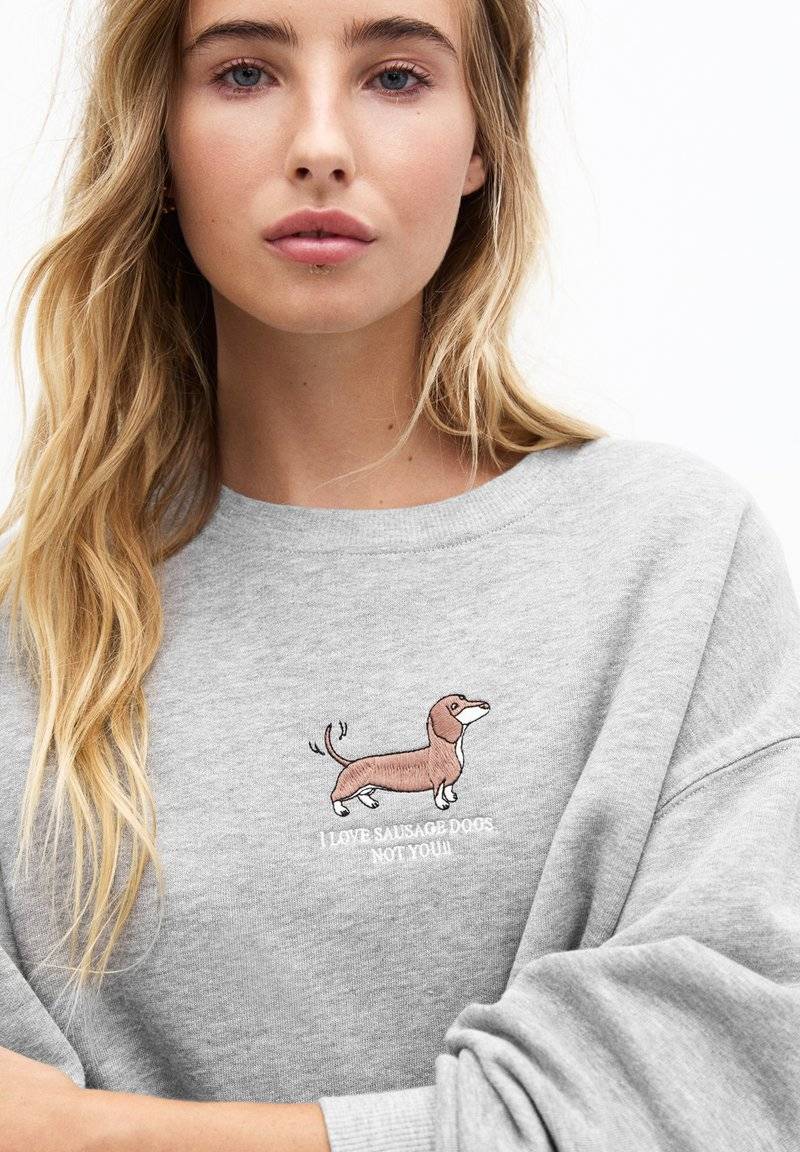 PULL&BEAR PULL&BEAR DOG - Sweatshirt - grey Angebote