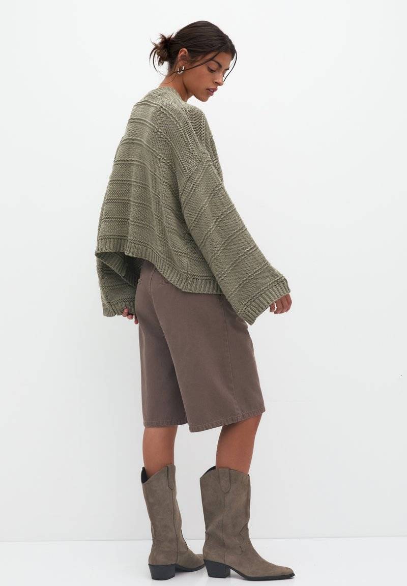 PULL&BEAR PULL&BEAR Cardigan - khaki im Angebot