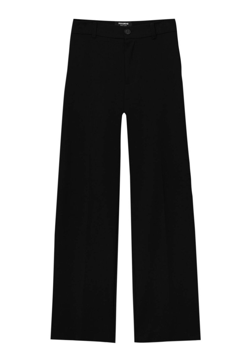 PULL&BEAR PULL&BEAR STRAIGHT - Trousers - black Günstiger Verkauf