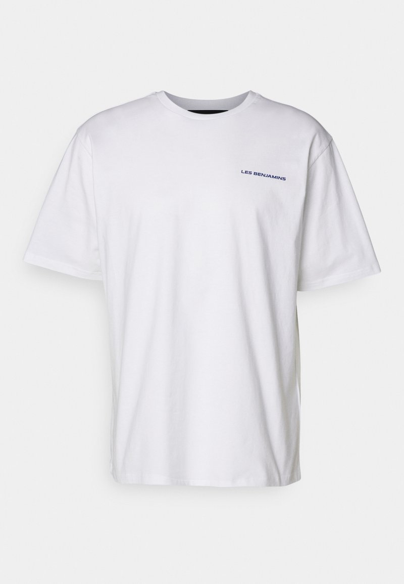 Les Benjamins Les Benjamins RELAXED TEE UNISEX - Print T-shirt - white Fabrik Onlineshop