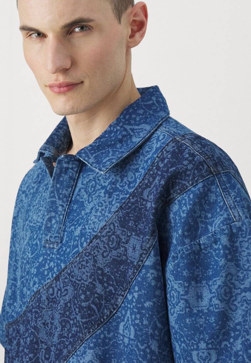 Les Benjamins Les Benjamins TEE UNISEX - Button-down blouse - blue Günstig kaufen