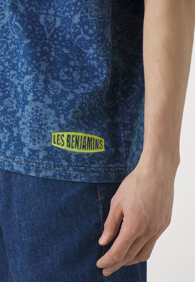Les Benjamins Les Benjamins TEE UNISEX - Button-down blouse - blue Günstig kaufen