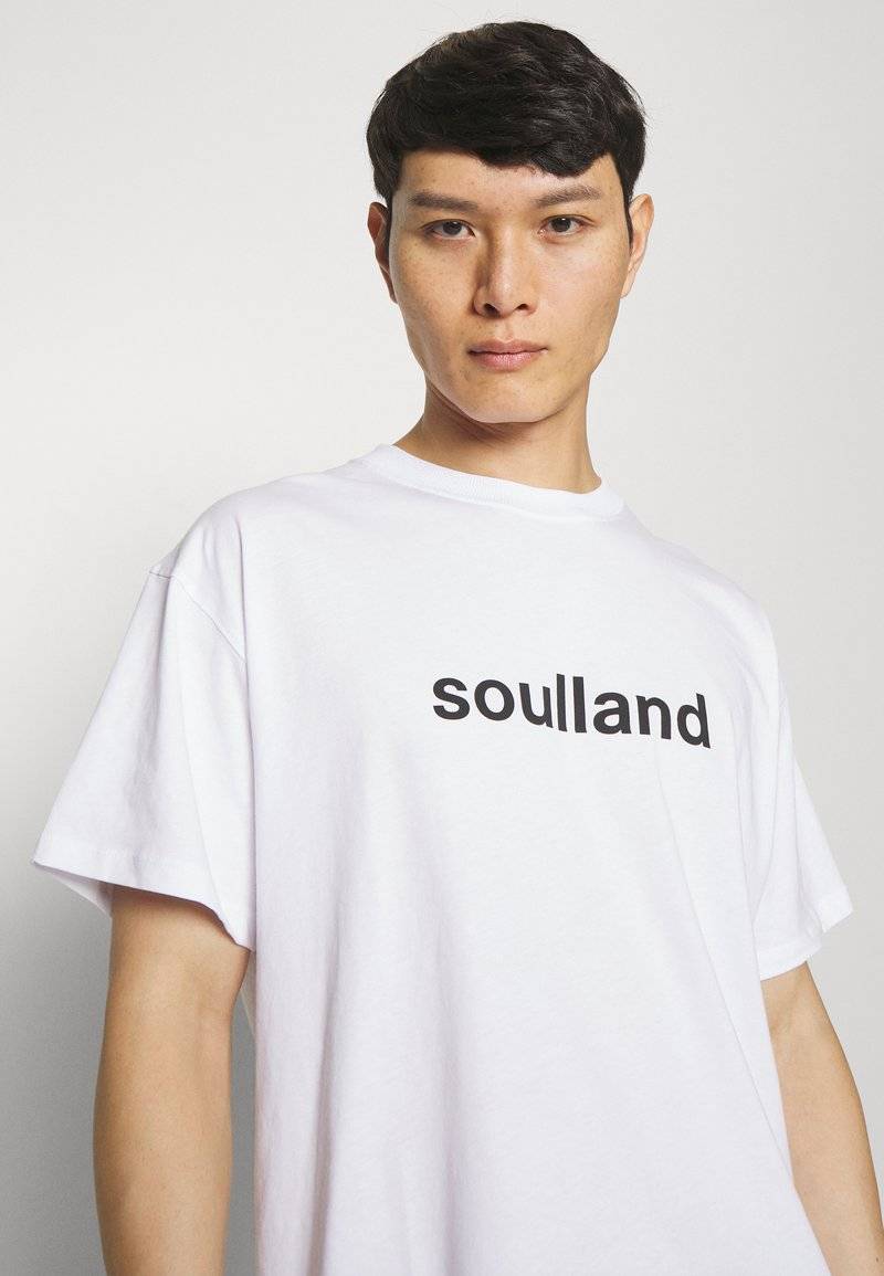 Soulland Soulland OCEAN UNISEX - Print T-shirt - white Osterangebot