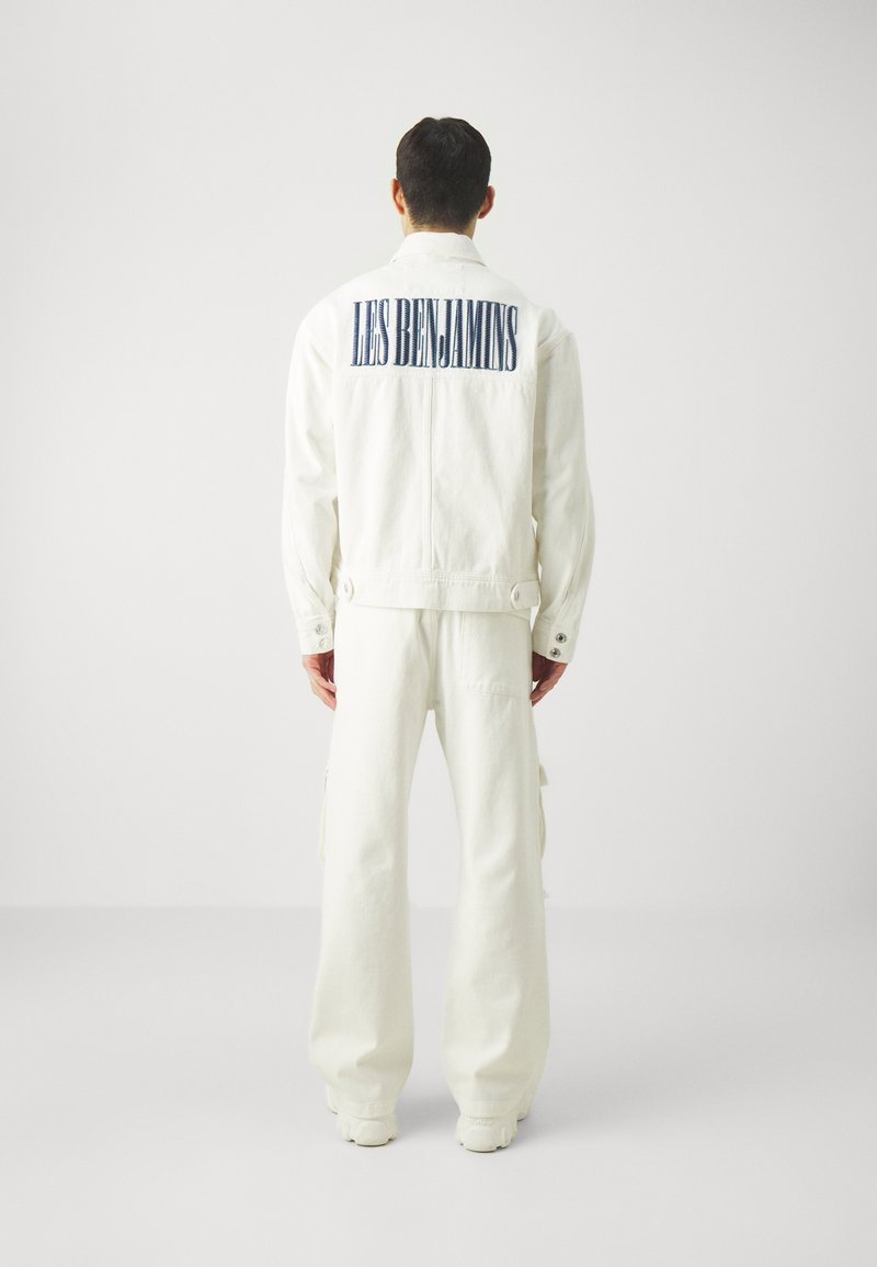 Les Benjamins Les Benjamins JACKET UNISEX - Denim jacket - white Bestseller