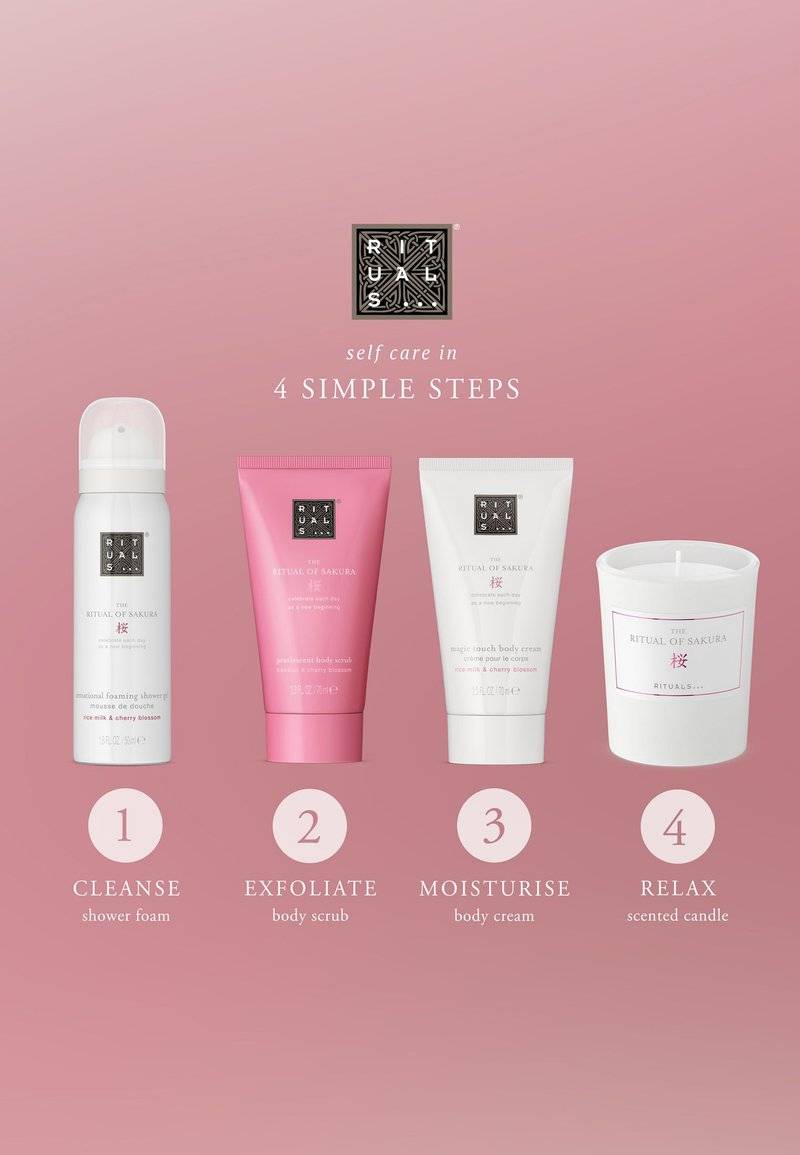 Rituals Rituals FOAMING SHOWER GEL TRAVEL SIZE THE RITUAL OF SAKURA - FLORAL - CHERRY BLOSSOM & RICE MILK - Shower gel Riesige Ersparnisse