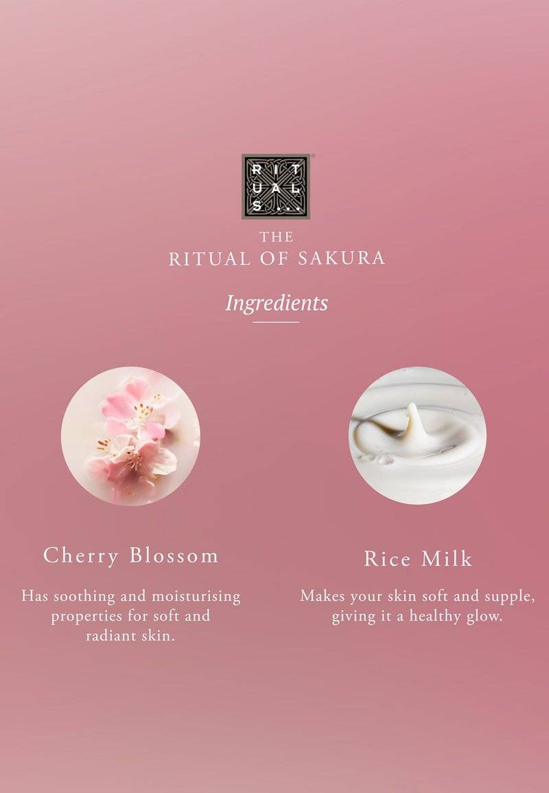 Rituals Rituals FOAMING SHOWER GEL TRAVEL SIZE THE RITUAL OF SAKURA - FLORAL - CHERRY BLOSSOM & RICE MILK - Shower gel Riesige Ersparnisse