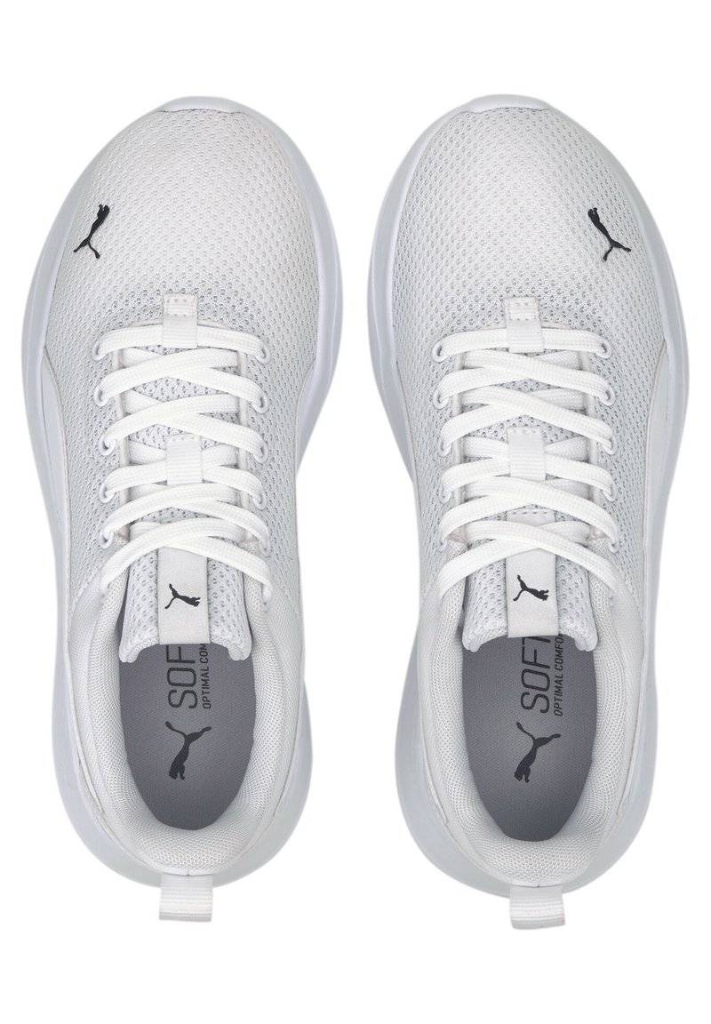 Puma Puma ANZARUN LITE UNISEX - Neutral running shoes - puma white puma white 50% Rabatt für begrenzte Zeit