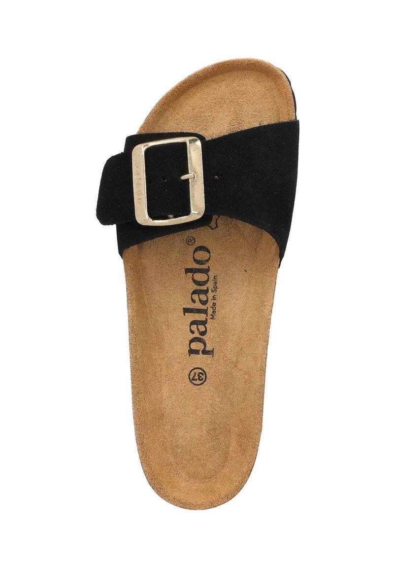 Palado Palado MALTA EGS - Mules - schwarz velours Valentinstagsangebot