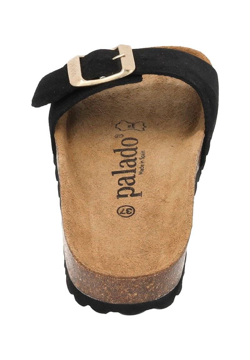 Palado Palado MALTA EGS - Mules - schwarz velours Valentinstagsangebot