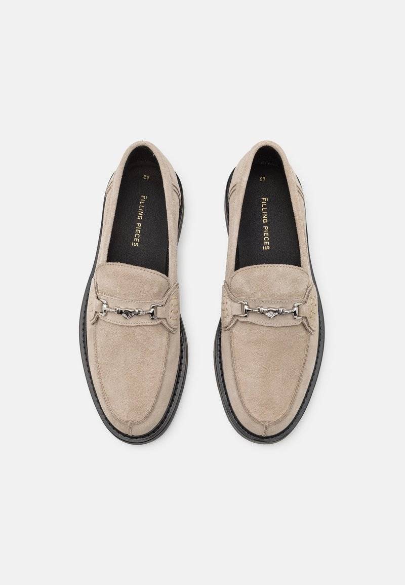Filling Pieces Filling Pieces LOAFER UNISEX - Slip-ons - taupe Bis zu 50% Rabatt