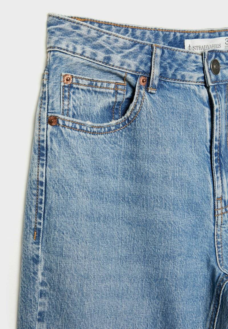 Stradivarius Stradivarius VINTAGE - Straight leg jeans - light blue denim 50% Rabatt für begrenzte Zeit