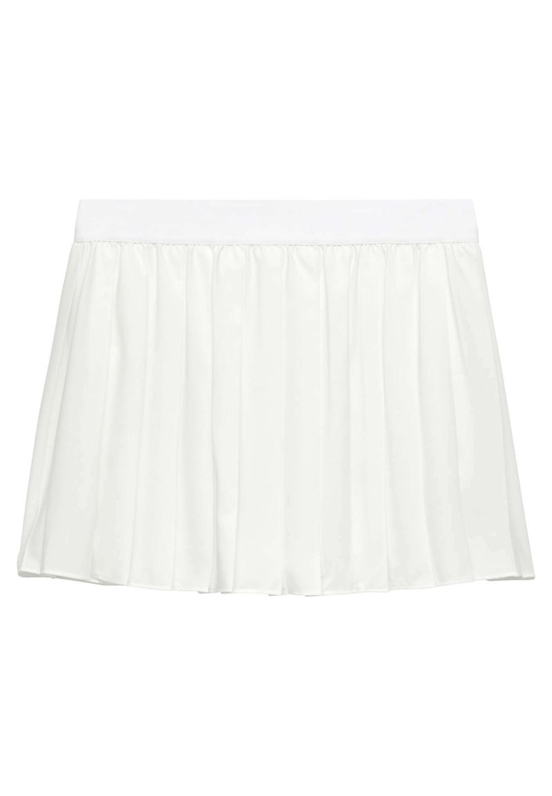 OYSHO OYSHO PLEATED COMPRESSIVE - Sports skirt - white Zeitlich begrenztes Angebot