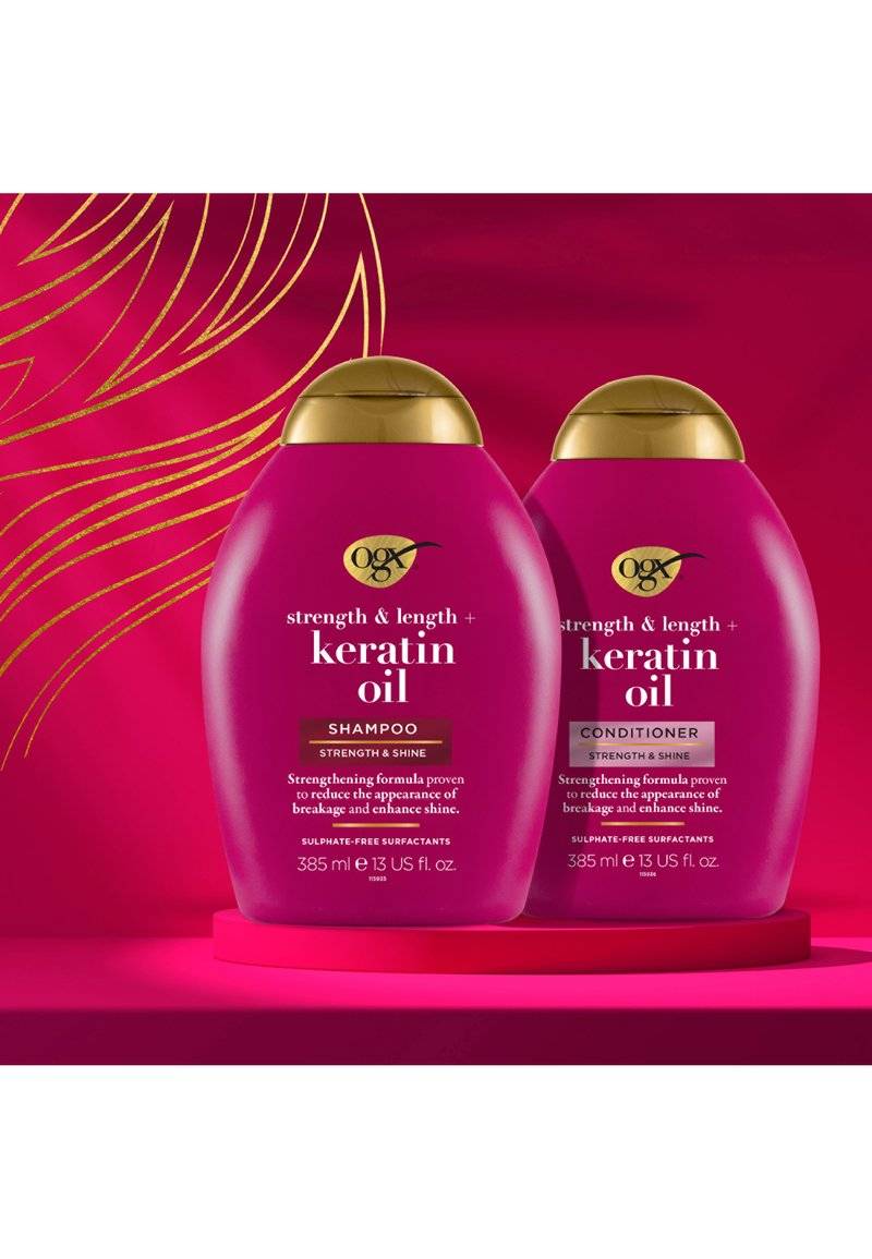 ogx ogx OGX ANTI BREAKAGE KERATIN OIL SHAMPOO - Shampoo Begrenzte Freigabe