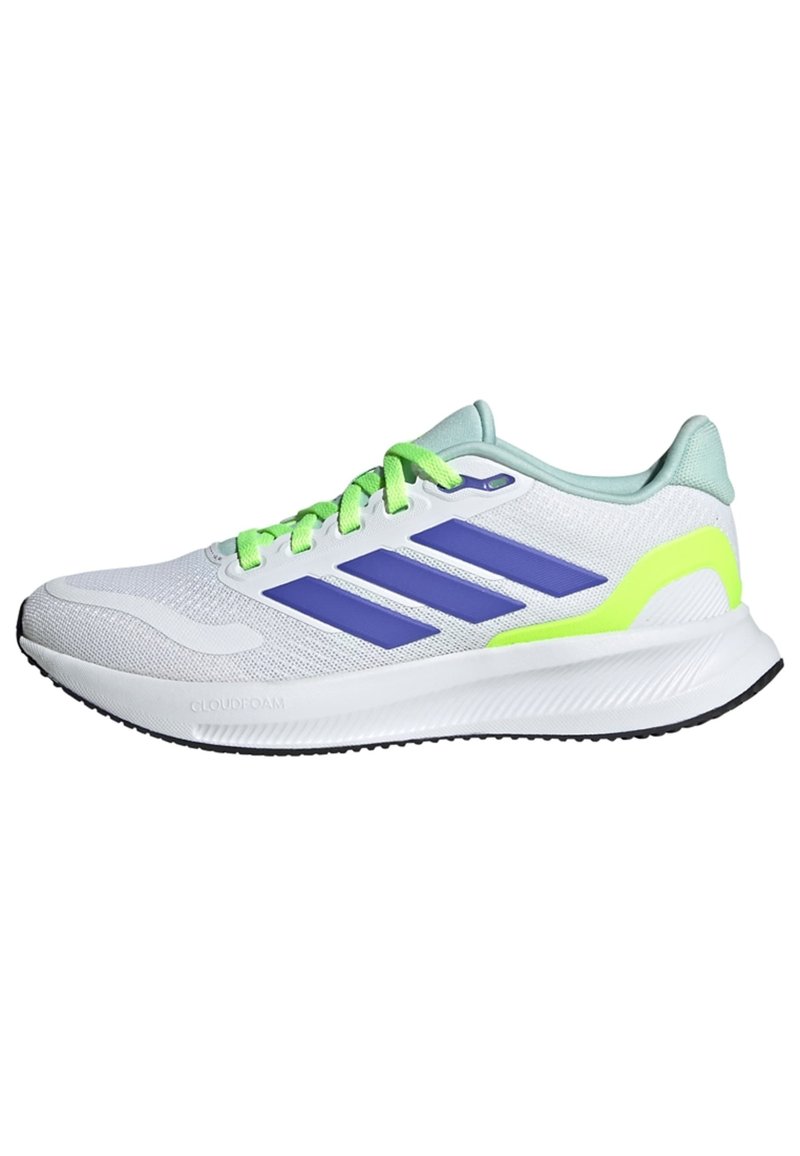 adidas Performance adidas Performance FALCON 5 KIDS - Neutral running shoes - cloud white blue lucid lemon Kostenloser Versand international