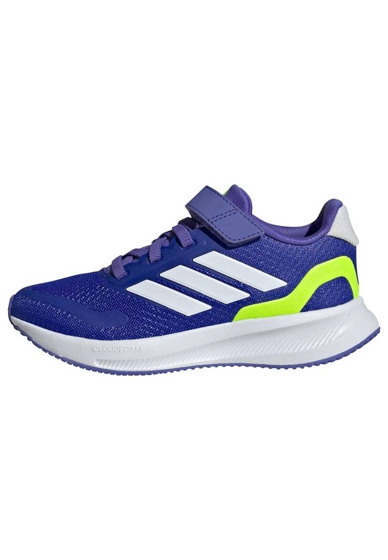 adidas Performance adidas Performance RUNFALCON 5 UNISEX - Neutral running shoes - lucid blue cloud white blue 50% Rabatt für begrenzte Zeit
