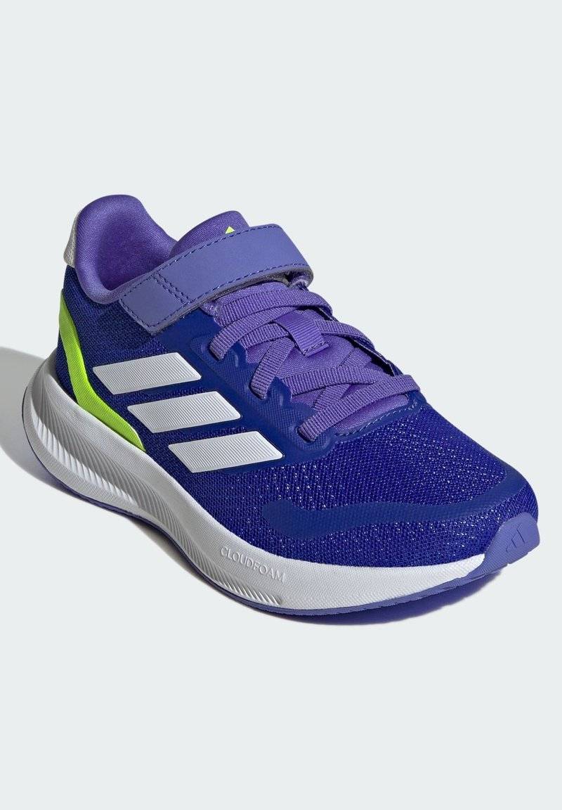 adidas Performance adidas Performance RUNFALCON 5 UNISEX - Neutral running shoes - lucid blue cloud white blue 50% Rabatt für begrenzte Zeit