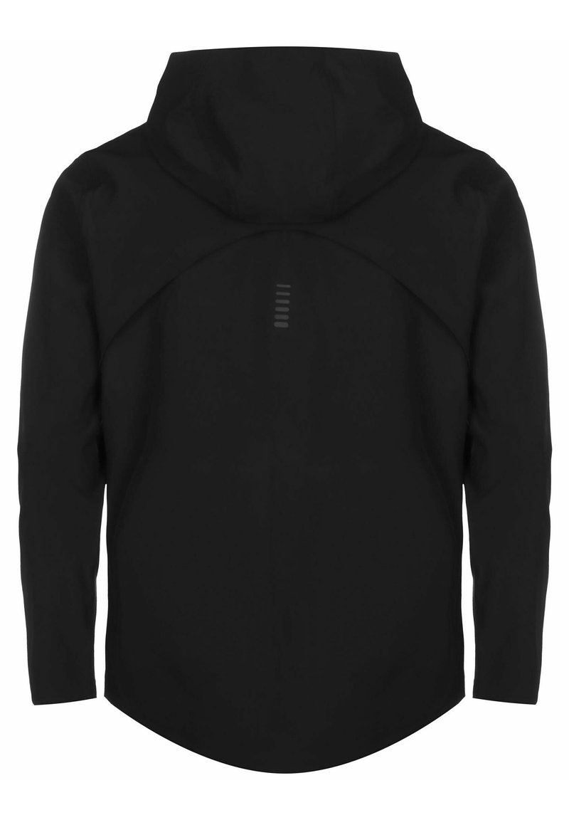 Under Armour Under Armour OUT THE STORM - Running jacket - black jet gray reflective Räumungsverkauf