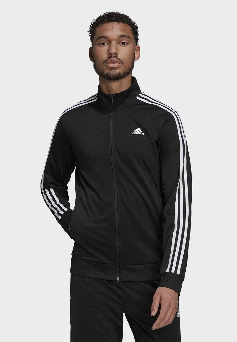 adidas Sportswear adidas Sportswear ESSENTIALS WARM-UP REGULAR 3-STRIPES - Training jacket - black Letzte 2 Tage