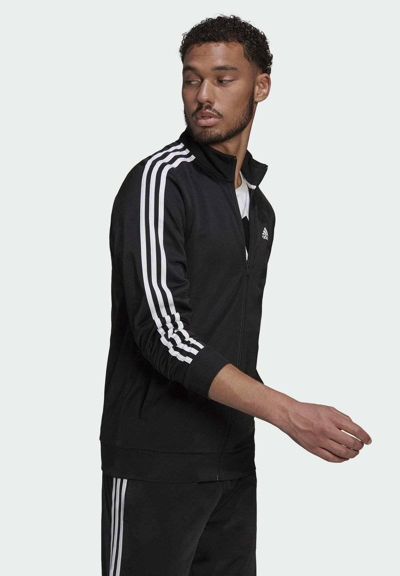 adidas Sportswear adidas Sportswear ESSENTIALS WARM-UP REGULAR 3-STRIPES - Training jacket - black Letzte 2 Tage