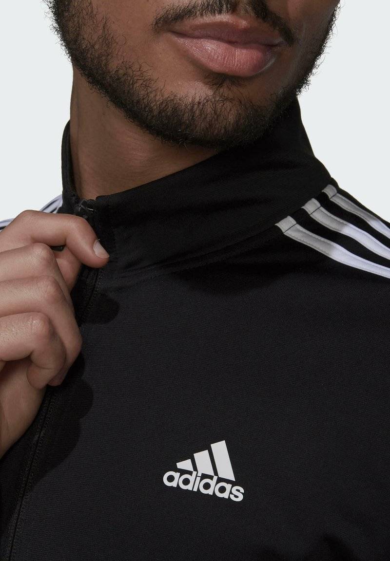 adidas Sportswear adidas Sportswear ESSENTIALS WARM-UP REGULAR 3-STRIPES - Training jacket - black Letzte 2 Tage