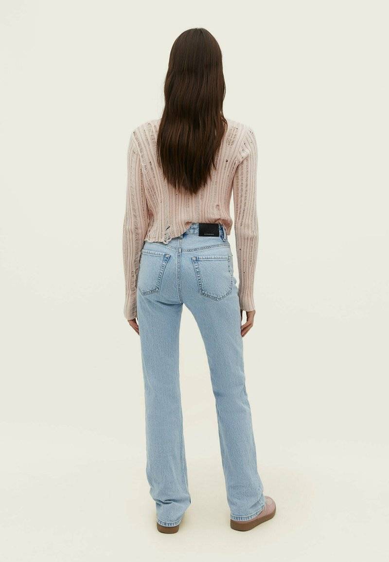 Stradivarius Stradivarius VINTAGE - Straight leg jeans - blue denim Fabrikladen