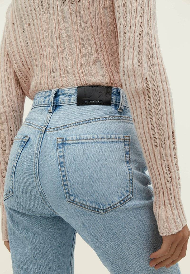 Stradivarius Stradivarius VINTAGE - Straight leg jeans - blue denim Fabrikladen
