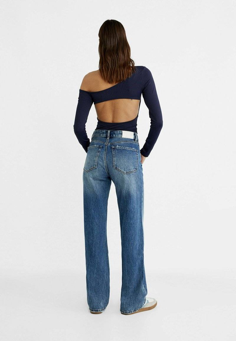 Stradivarius Stradivarius Straight leg jeans - blue Outlet