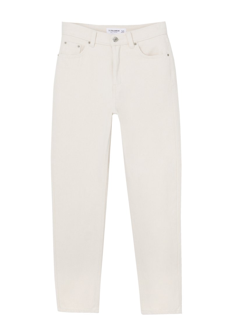 PULL&BEAR PULL&BEAR MOM - Slim fit jeans - beige Auslauf