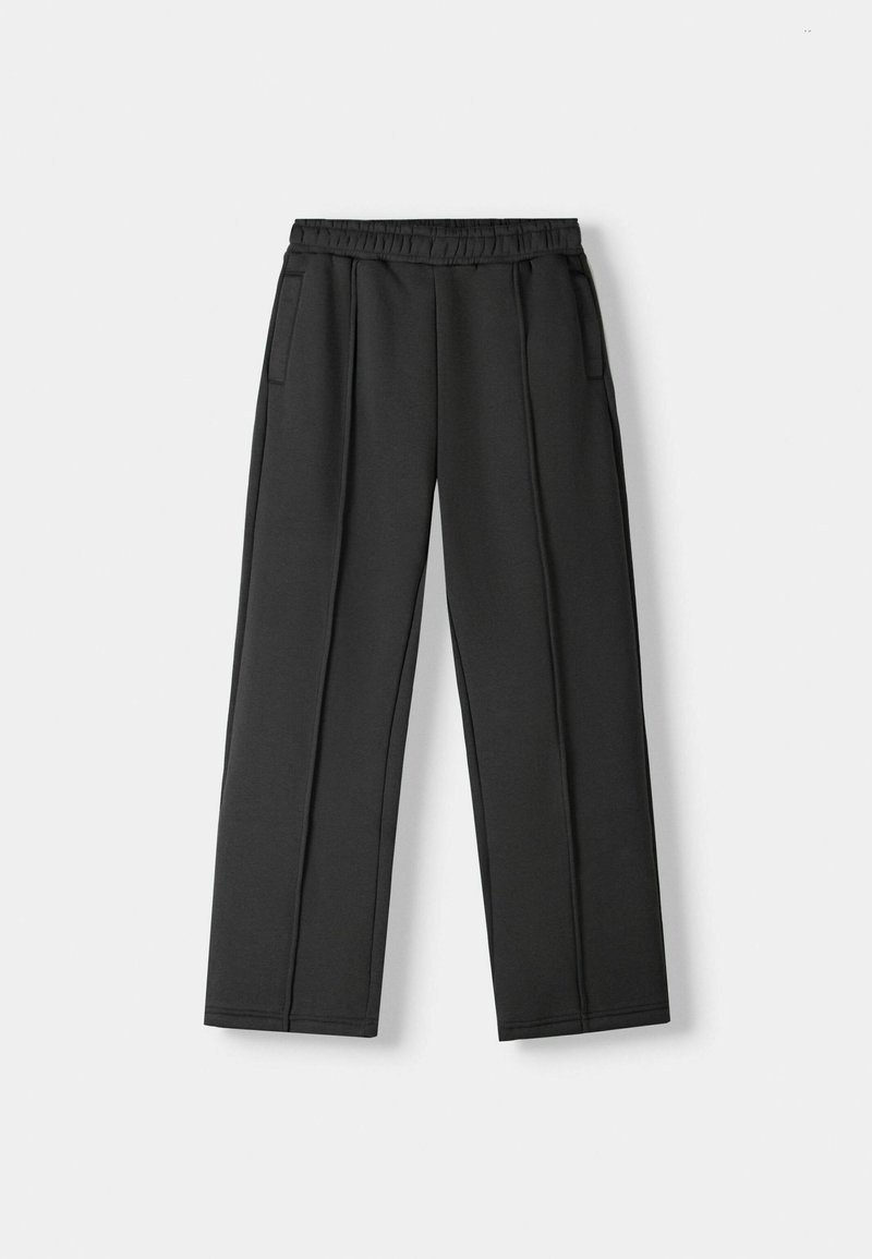 Bershka Bershka WIDE - Tracksuit bottoms - dark grey Hotsell