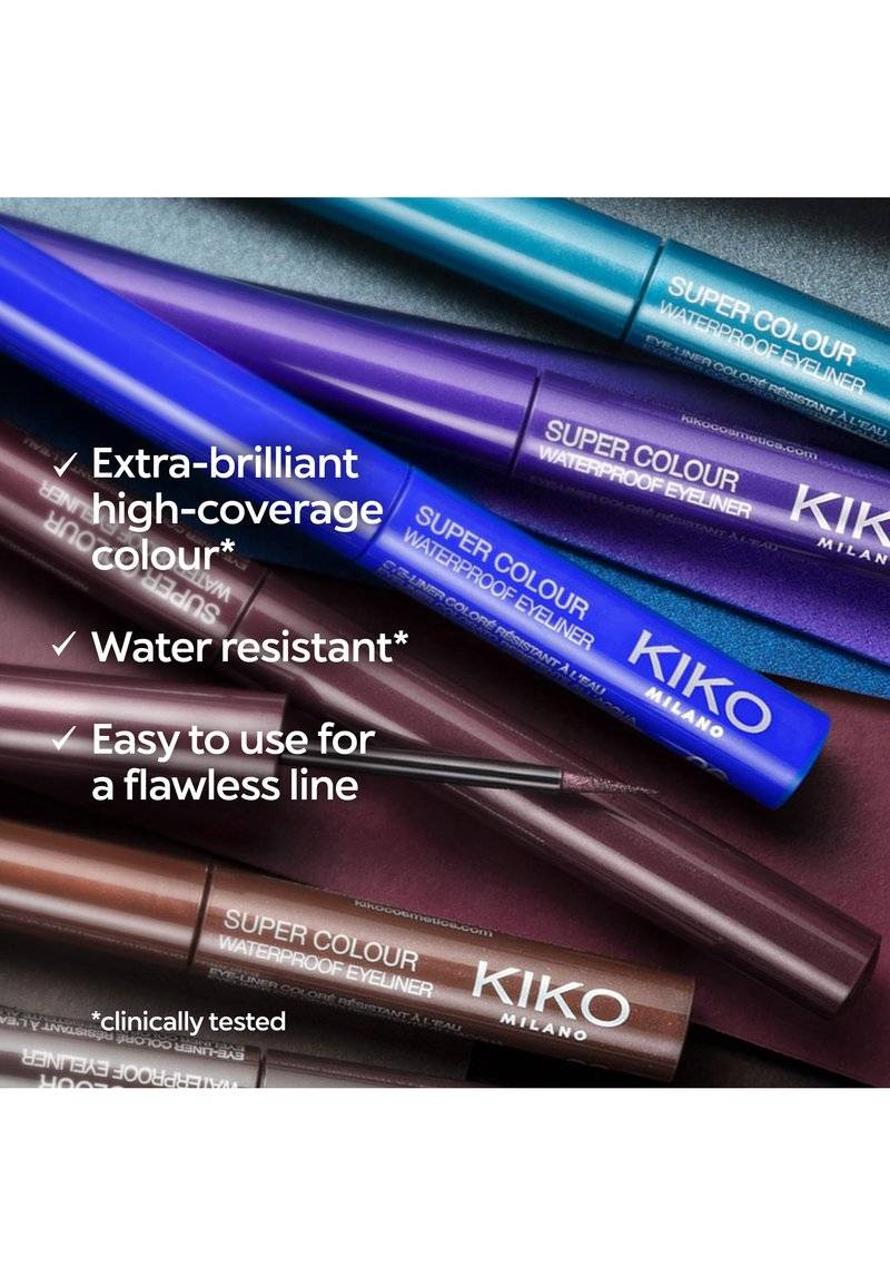 KIKO Milano KIKO Milano SUPER COLOUR WATERPROOF EYELINER - Eyeliner - 07 burgundy Saisonschlussverkauf