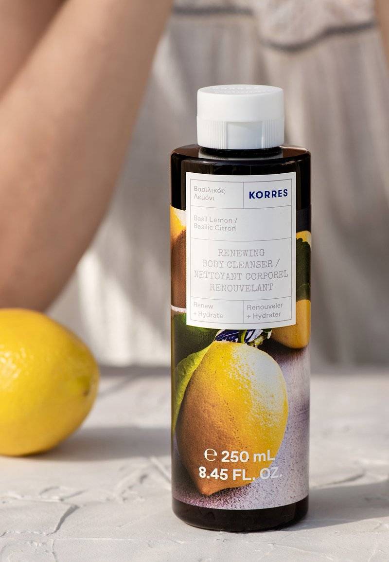 KORRES KORRES RENEWING BODYCLEANSER BASIL LEMON - Shower gel Online Outlet