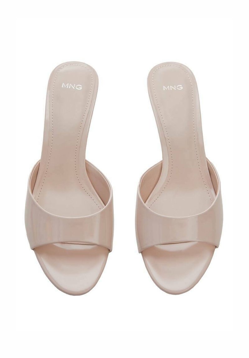 Mango Mango LOW - Heeled mules - nude Super Sparpreis