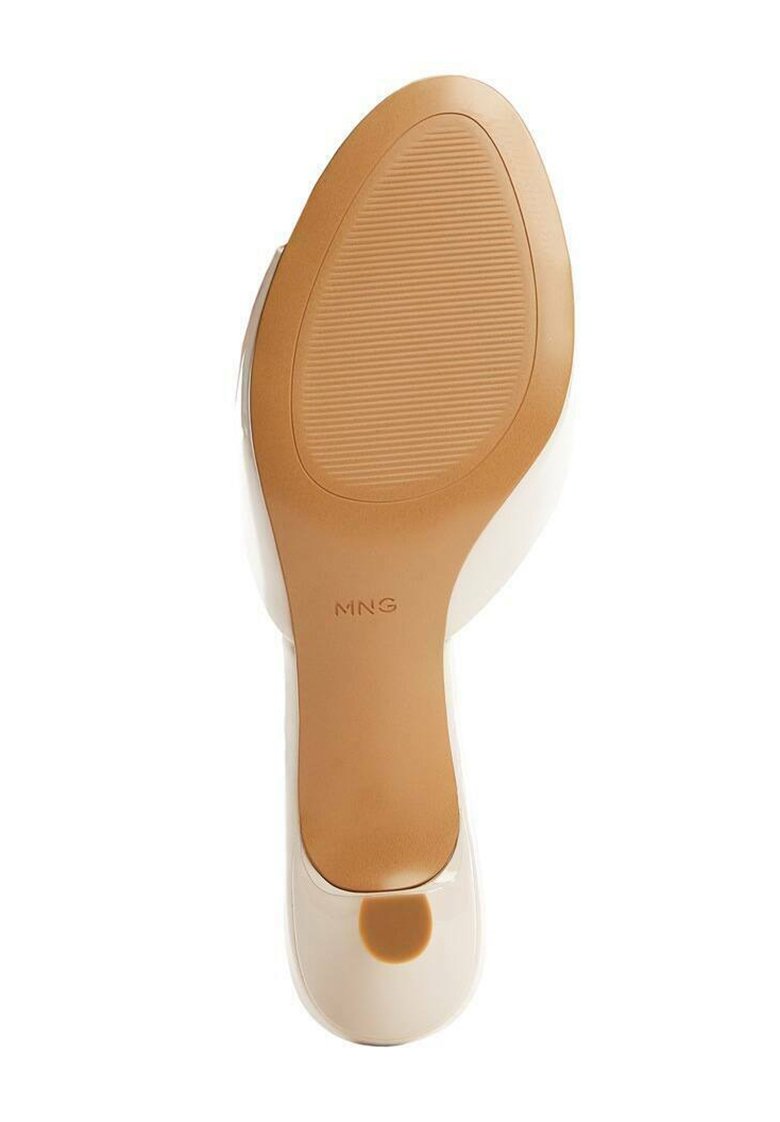 Mango Mango LOW - Heeled mules - nude Super Sparpreis