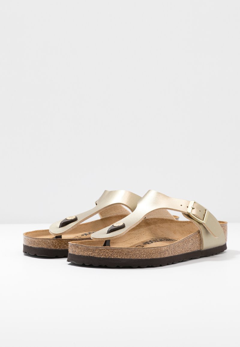 Birkenstock Birkenstock GIZEH BF REGULAR - Slippers - gold Wochenangebot