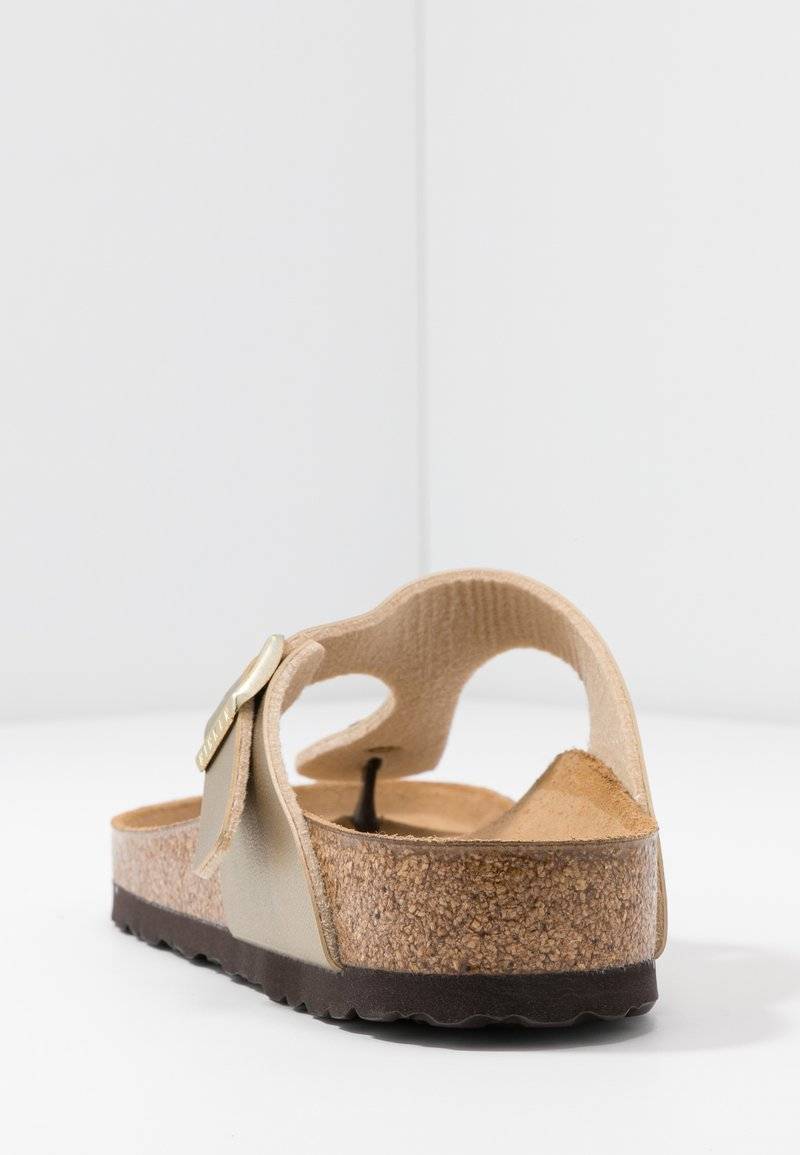 Birkenstock Birkenstock GIZEH BF REGULAR - Slippers - gold Wochenangebot