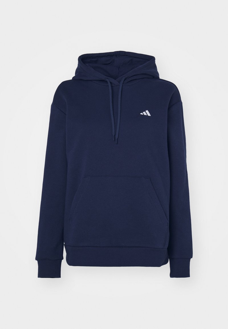 adidas Sportswear adidas Sportswear ESSENTIALS SMALL LOGO FEEL COZY HOODIE - Hoodie - legend ink Vierteljährliche Förderung