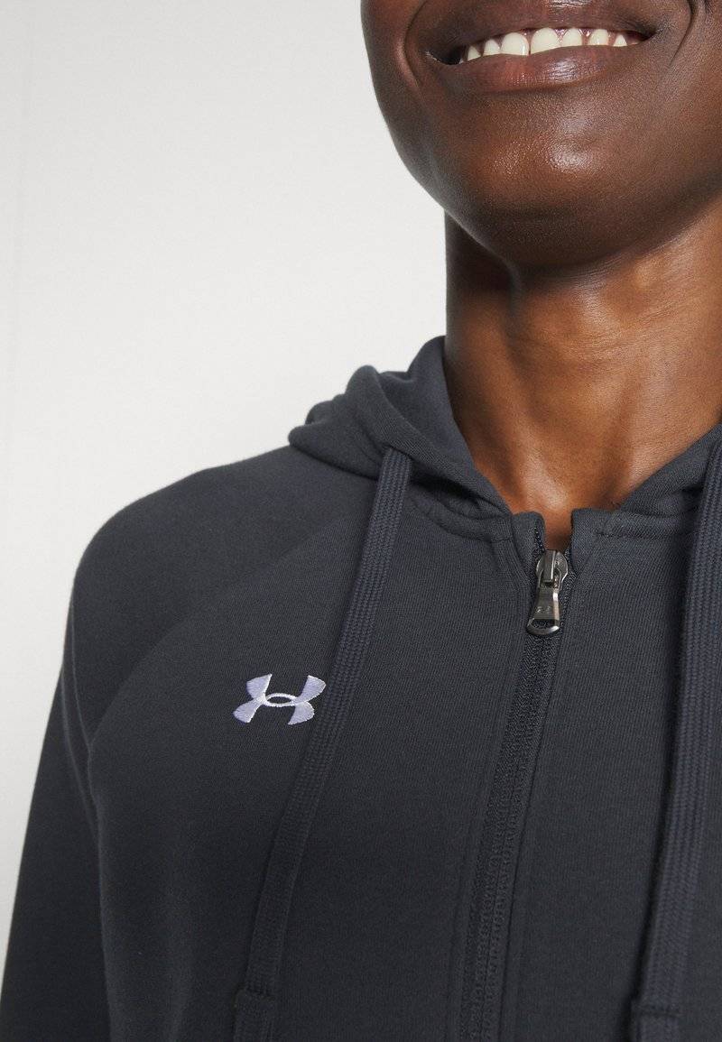 Under Armour Under Armour RIVAL - Zip-up sweatshirt Super Rabatt