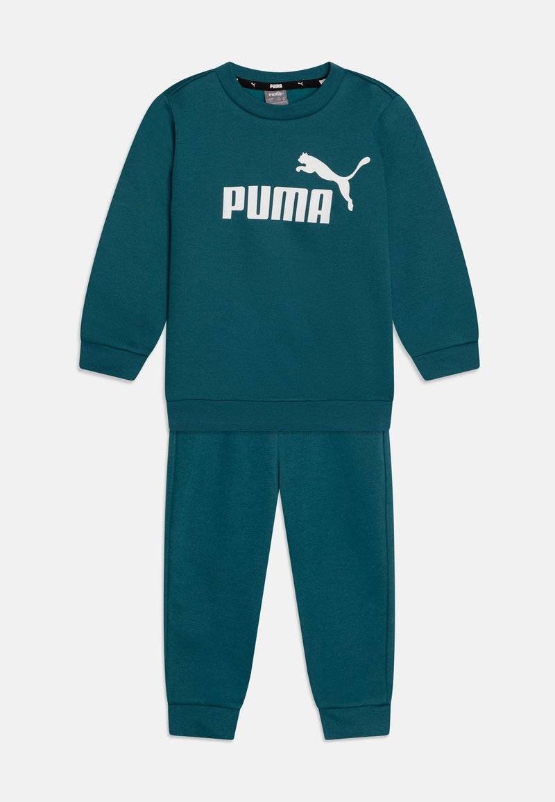 Puma Puma MINICATS CREW UNISEX SET - Tracksuit - cold green Im Verkauf
