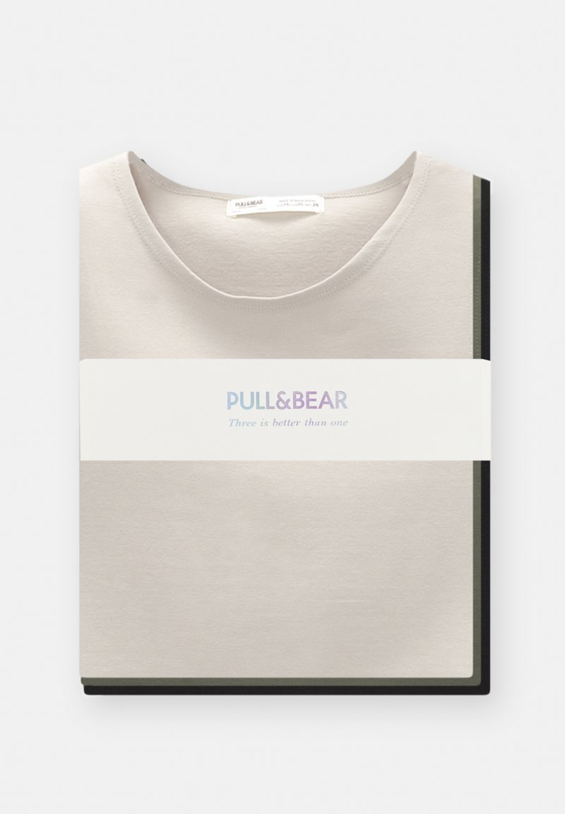 PULL&BEAR PULL&BEAR TRIPACK - Top - green Fabrik Onlineshop