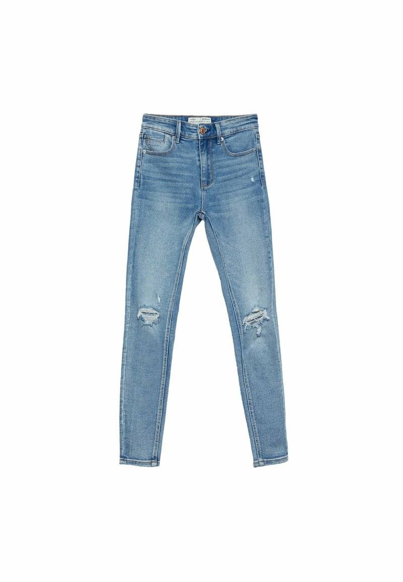 Stradivarius Stradivarius Jeans Skinny Fit - neon blue Rabatt