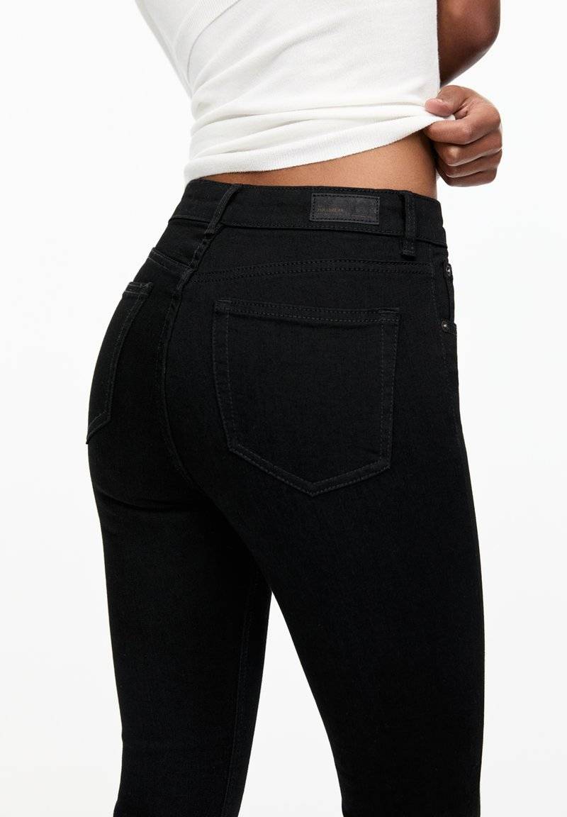 PULL&BEAR PULL&BEAR MID-RISE - Jeans Skinny Fit - black Weihnachtsangebot