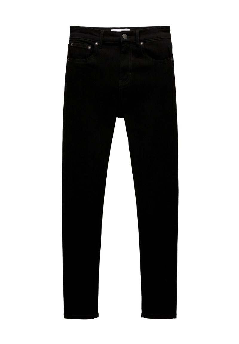 PULL&BEAR PULL&BEAR MID-RISE - Jeans Skinny Fit - black Weihnachtsangebot