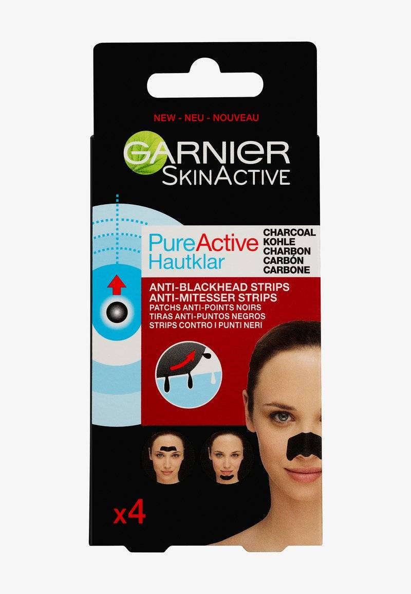 Garnier Garnier SKIN CLEAR CHARCOAL NOSE STRIPS - Face mask Kostenlose Rückgabe